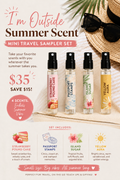 'I'm Outside' Summer Scent  Travel Minis Set